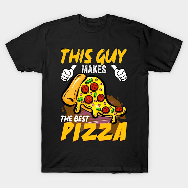 Pizza Chef T-Shirt by BOOBYART